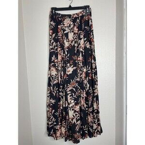 Abercrombie & Fitch Boho Floral Maxi Skirt Cottagecore Flowy Viscose S